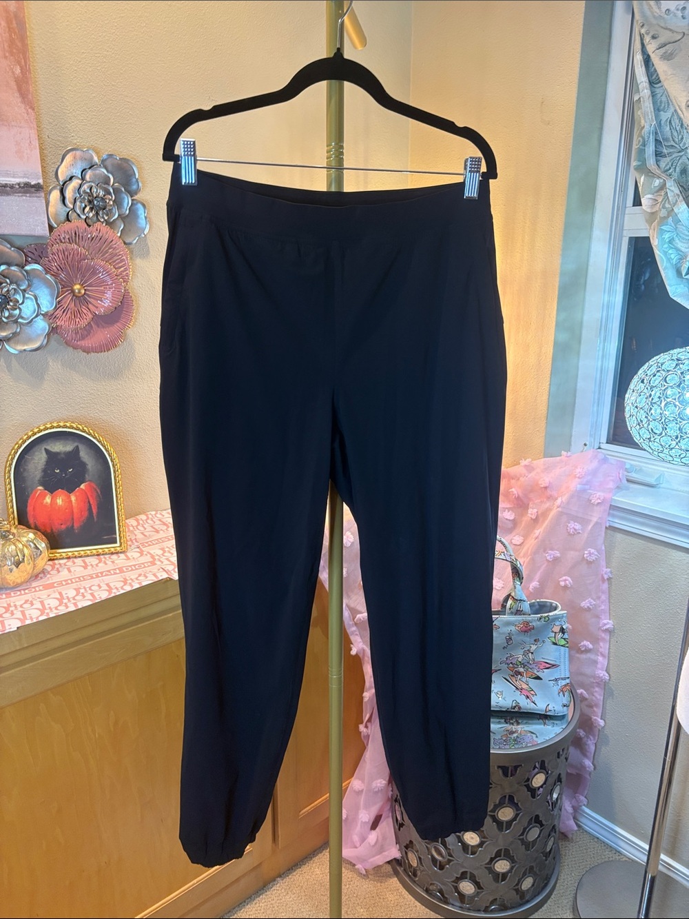lululemon athletica Black Pull-On Track Joggers